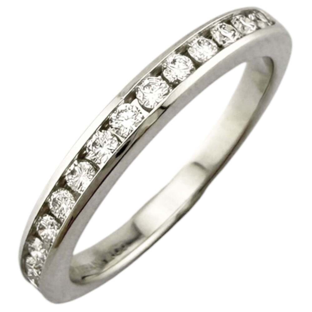 TIFFANY Silver Diamond Eternity Ring